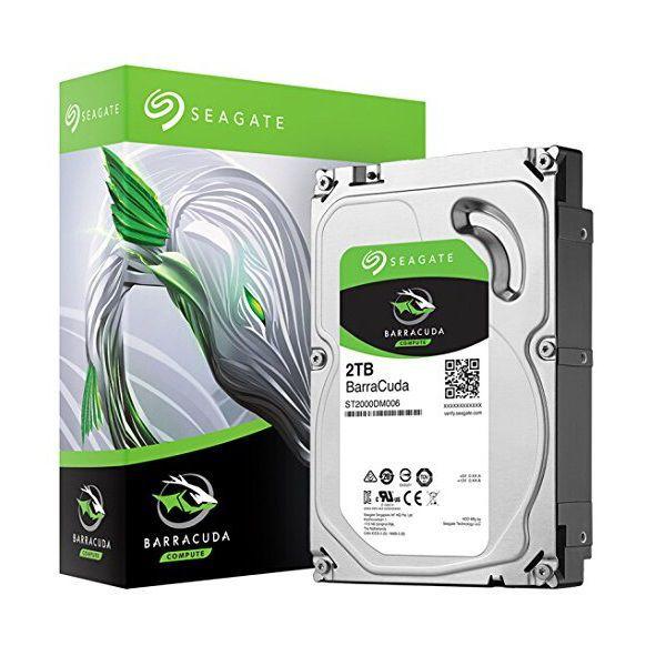 HD Seagate Barracuda 3,5” 2TB 2 Tera PC Desktop 64MB Sata 6